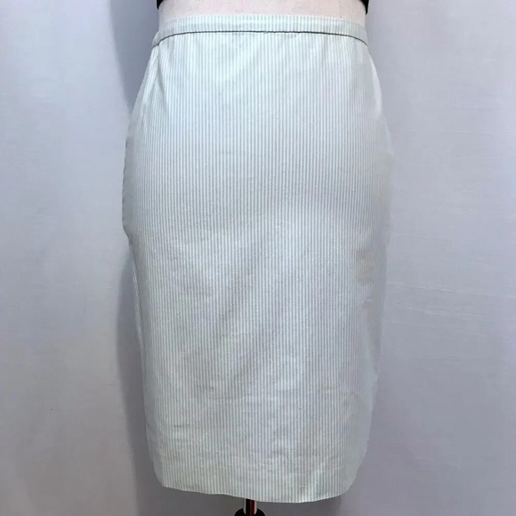 Brooks Brothers 346 Striped Straight Skirt Women 8 - Picture 2 of 12